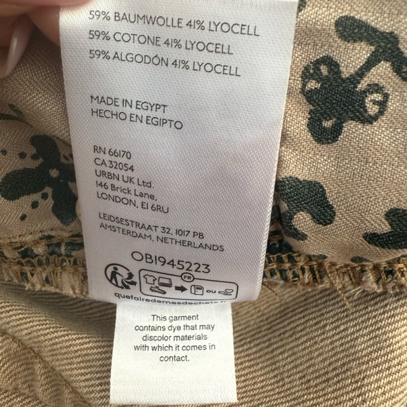 We the Free Final Countdown Cuffed Low Rise Jeans TUMBLEWEED 29 - Picture 15 of 16